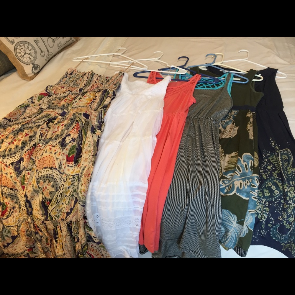 6 Spring Summer Dresses in S and M