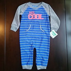 NWT Carter's fleece one piece