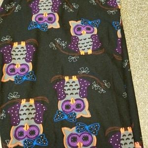 Lularoe OS leggings Owl