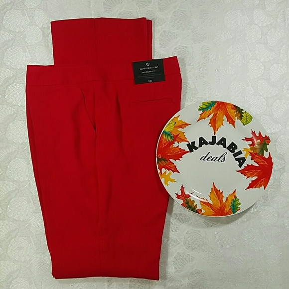 Worthington Pants - WORTHINGTON Red Pants. NWT. Size 10