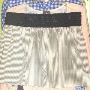 Heart Soul cropped Skirt XL
