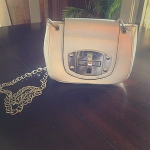 small over shoulder/ or chest purse