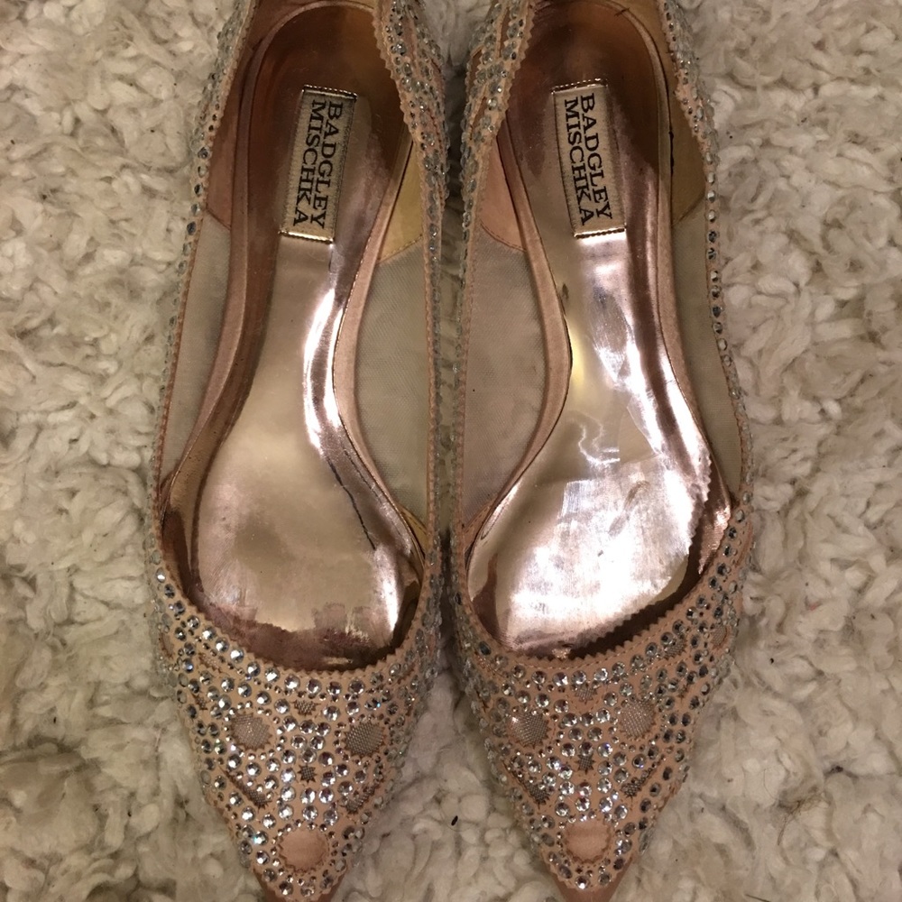 Badgley Mischka Gigi Pointed-toe Flats
