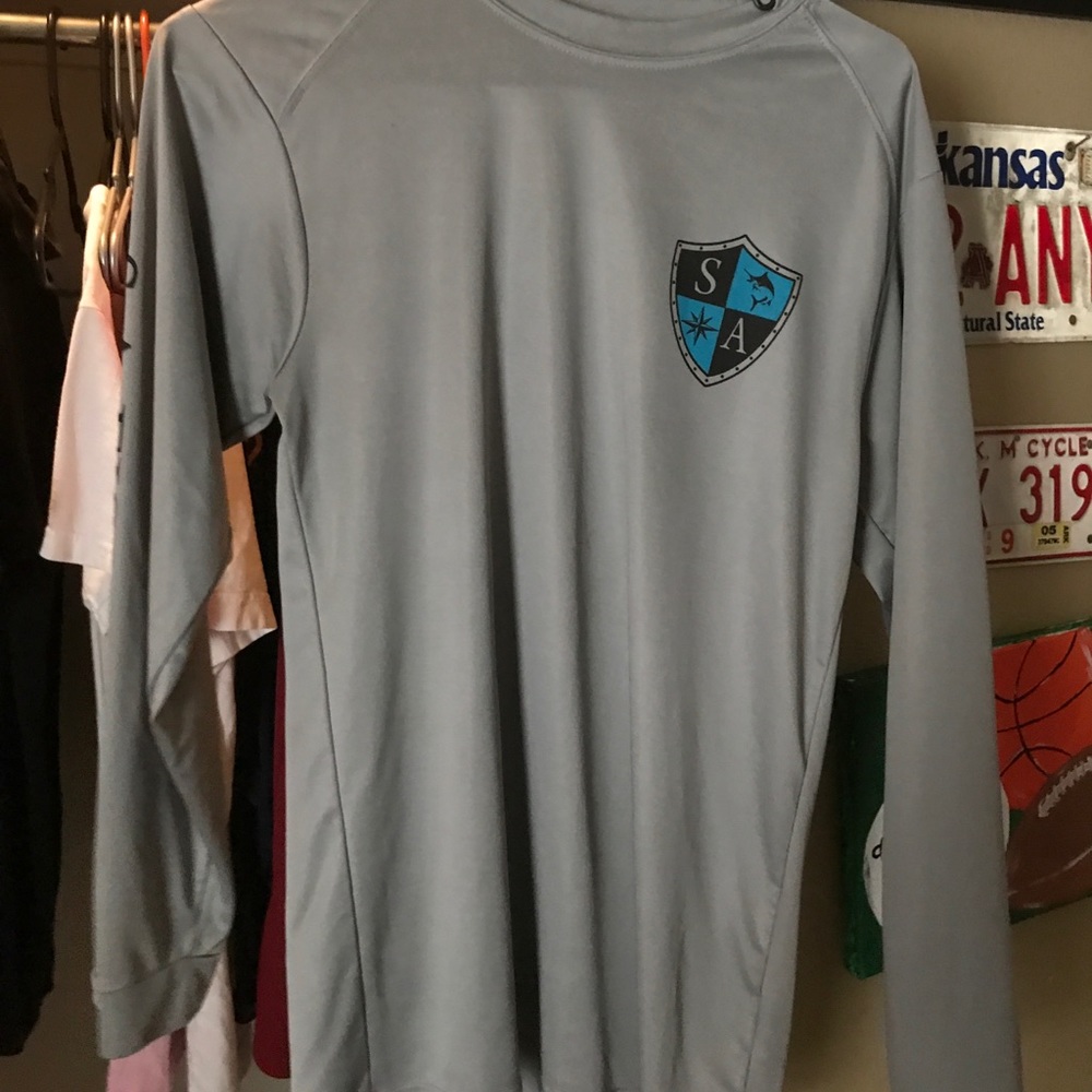 salt armor fishing shirt