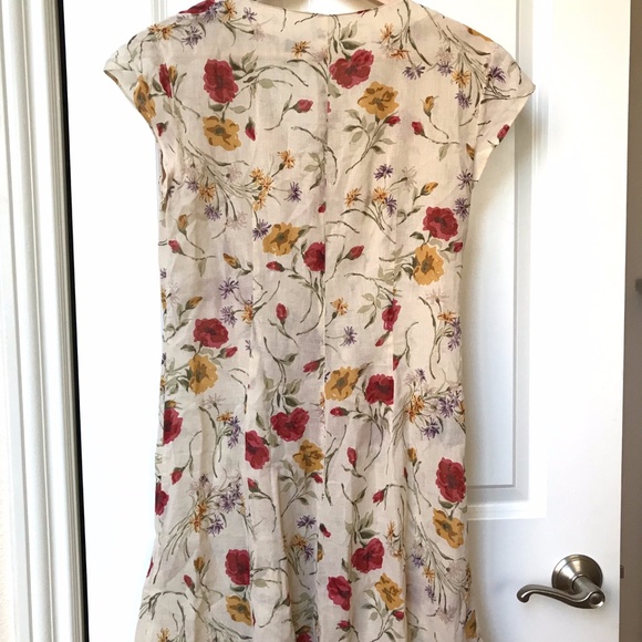 Vintage Tea-colored Dress - Picture 2 of 6
