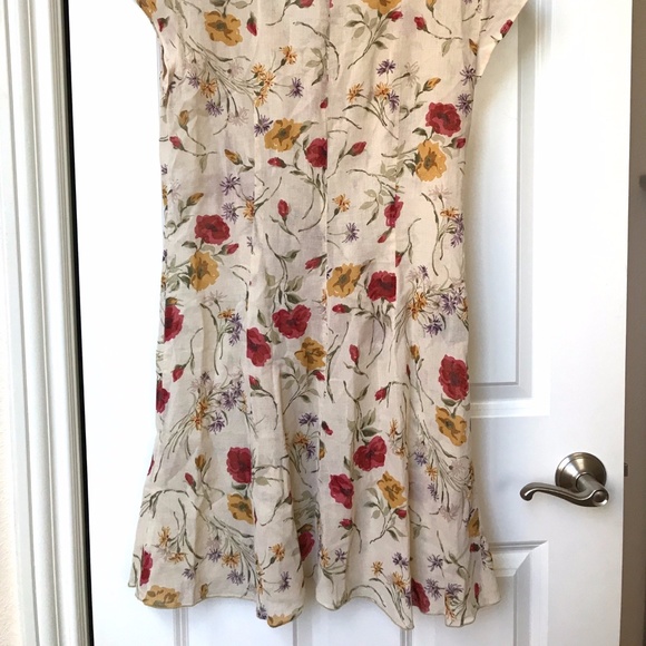 Vintage Tea-colored Dress - Picture 6 of 6