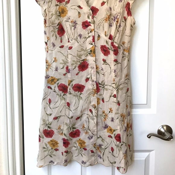 Vintage Tea-colored Dress - Picture 5 of 6