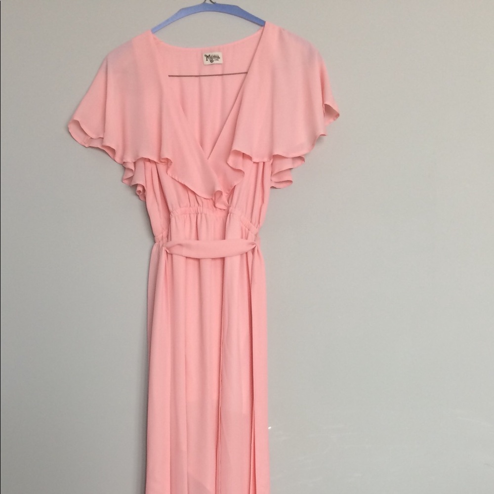 Show Me Your Mumu “Audrey Maxi” Frosty Pink