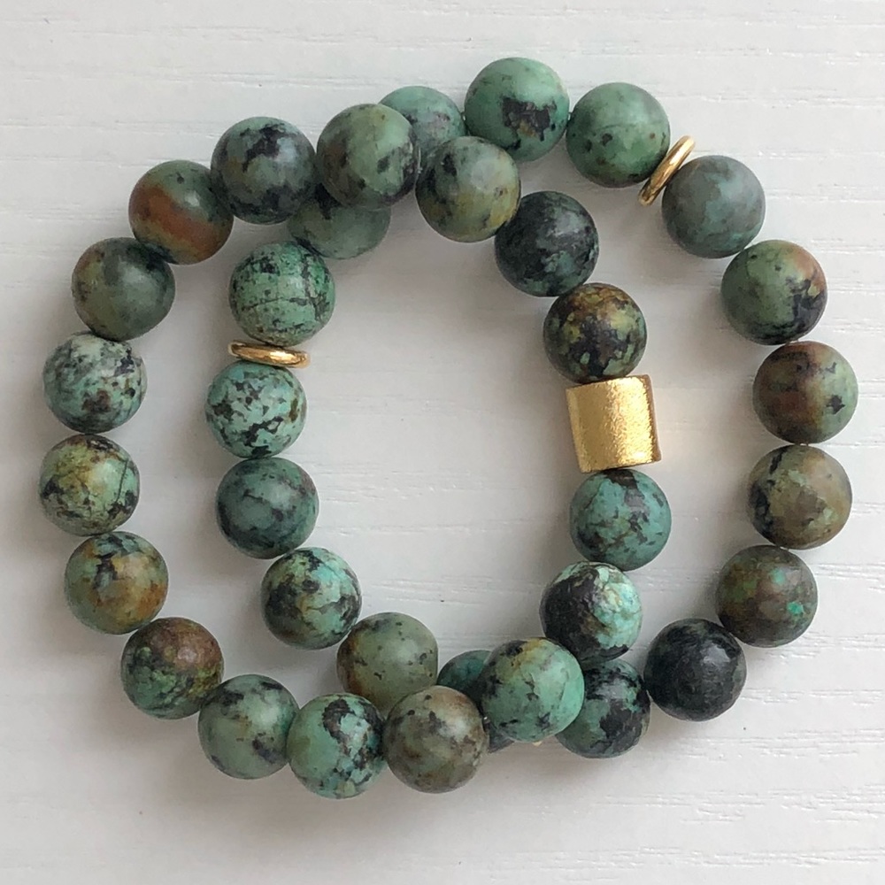 Bracelets - Turquoise - 2 set