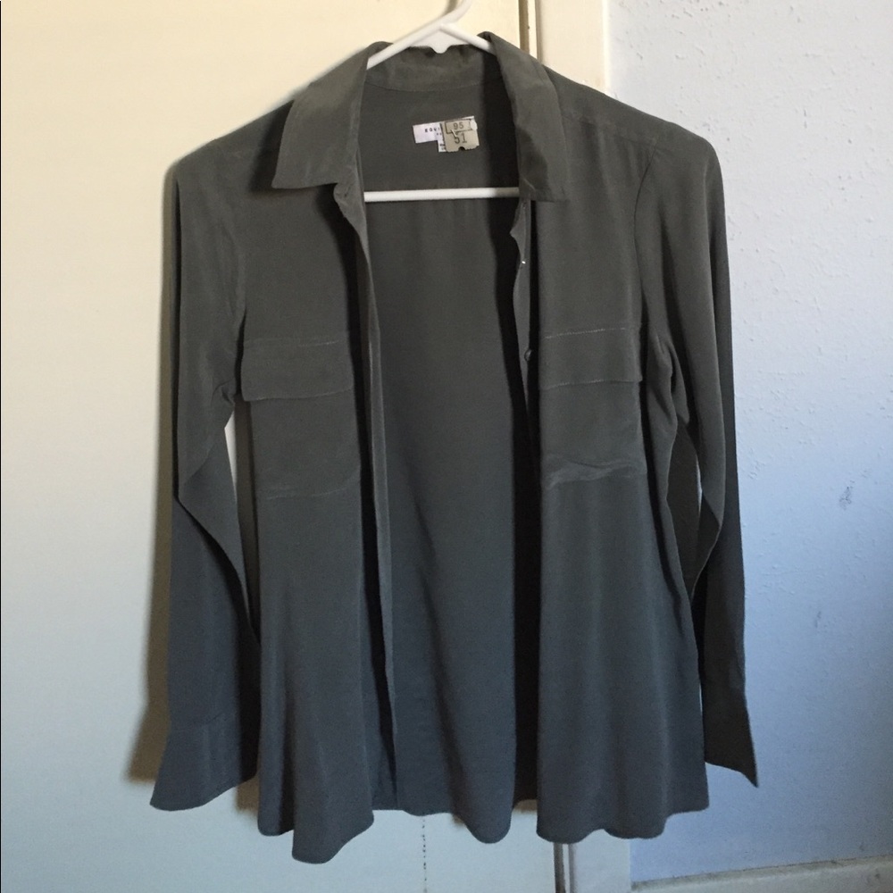 Equipment Silk Blouse
