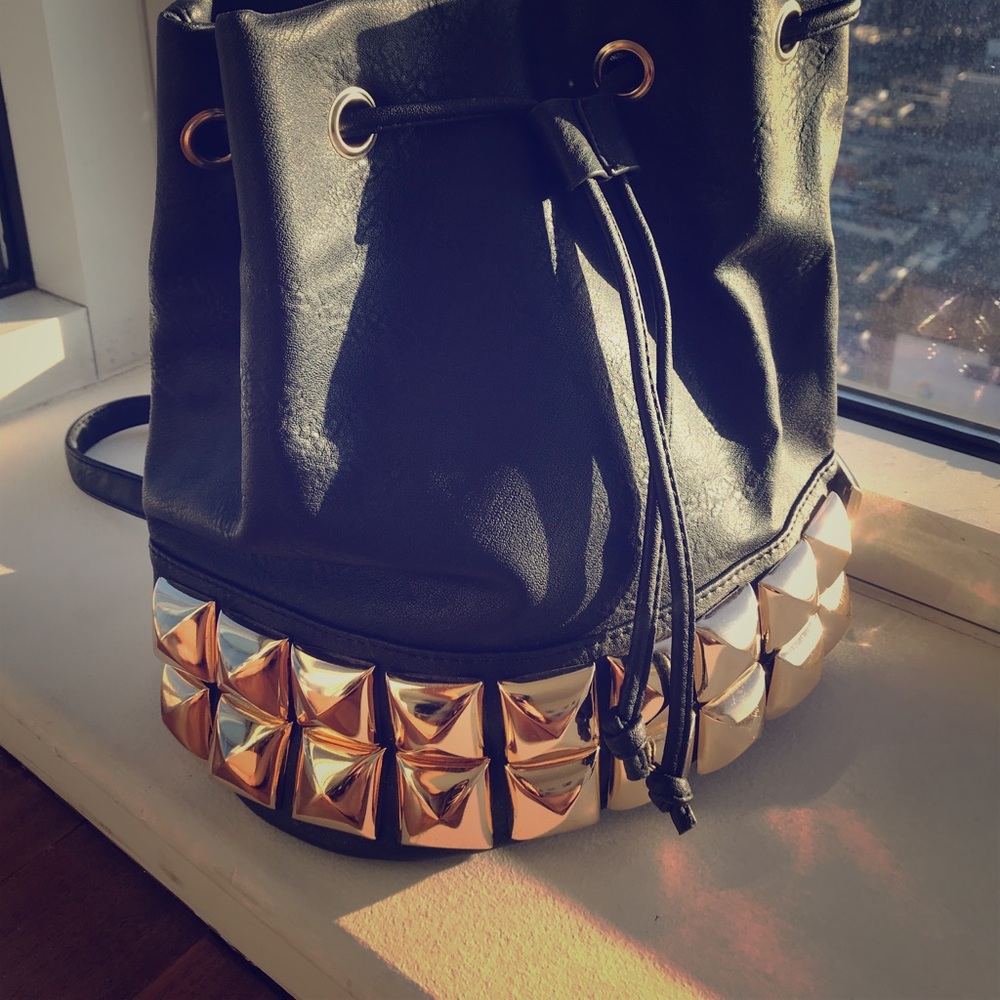 Gold Stud Backpack
