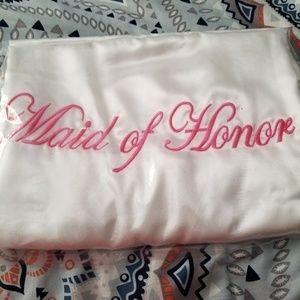 Maid of Honor silk robe