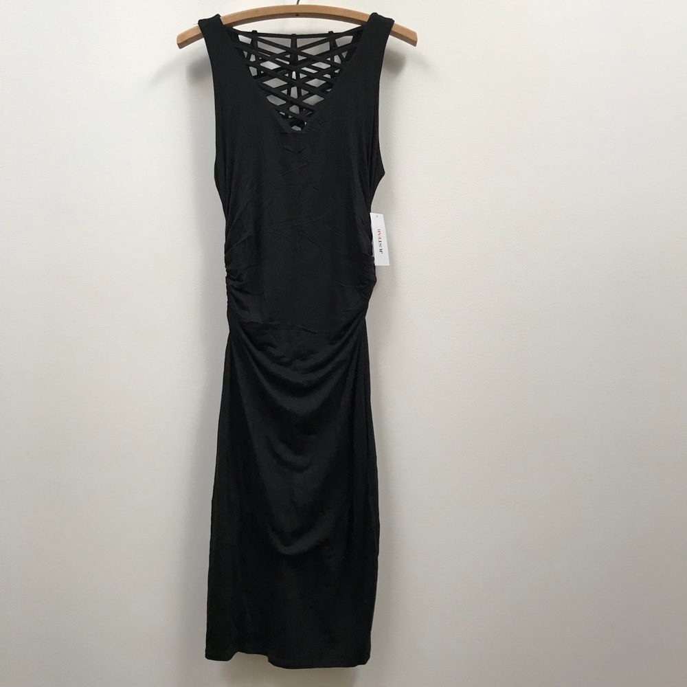 Black Jersey Dress