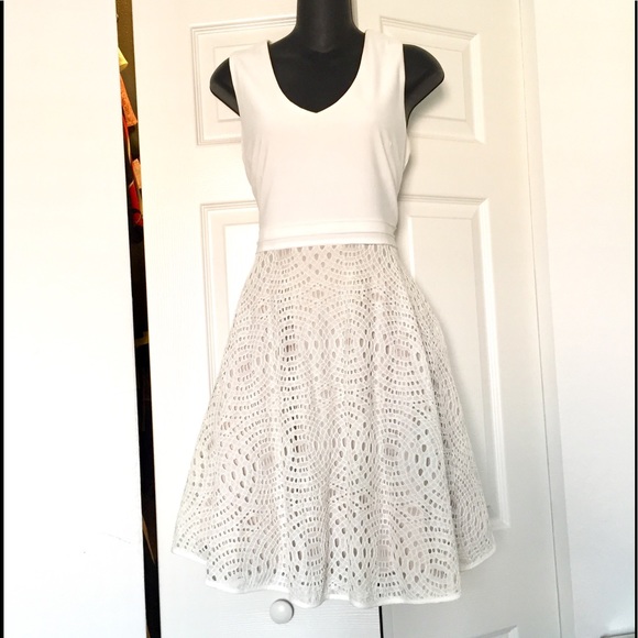 macy's winter white dresses