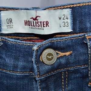 Dark wash Hollister Skinny Jeans