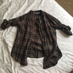 Madewell Eliot short collar button up