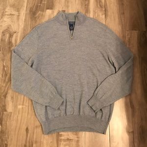 Merino wool pullover sweater