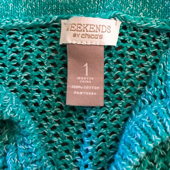 ‼️LAST DAY‼️ 🥳HP!🥳 Chico’s Weekends Sweater - Picture 5 of 7