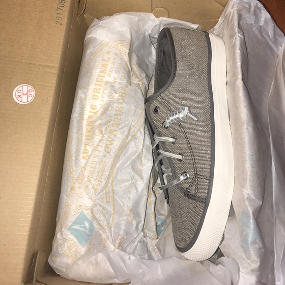 NEW Women’s Sperry Seacoast Canvas Sneakers - Picture 5 of 5