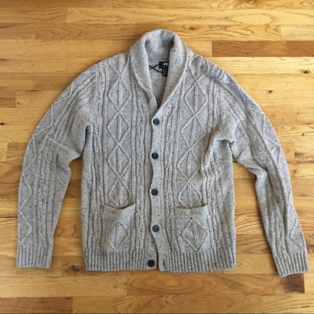 H&M Wool Blend Cardigan