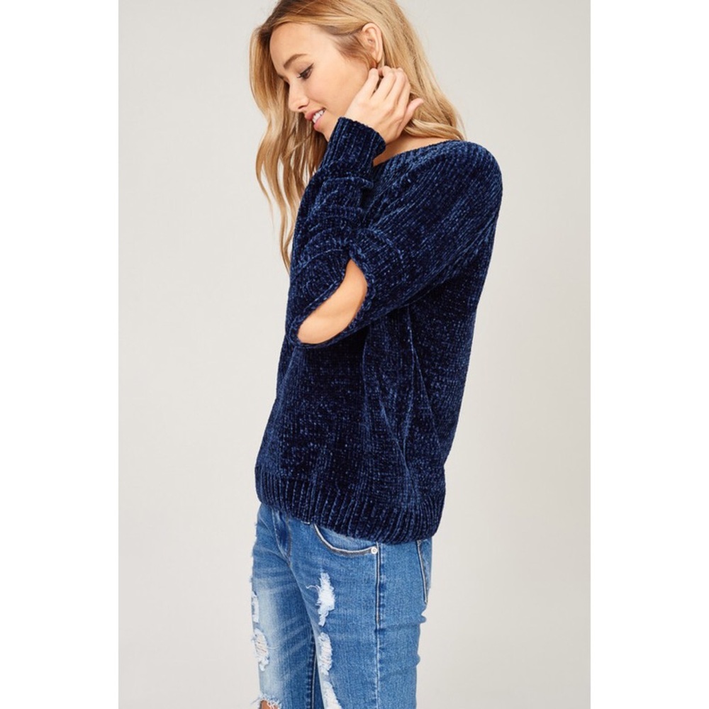 Last 1️⃣ Chenille Velvet Yarn Pullover - Picture 5 of 5