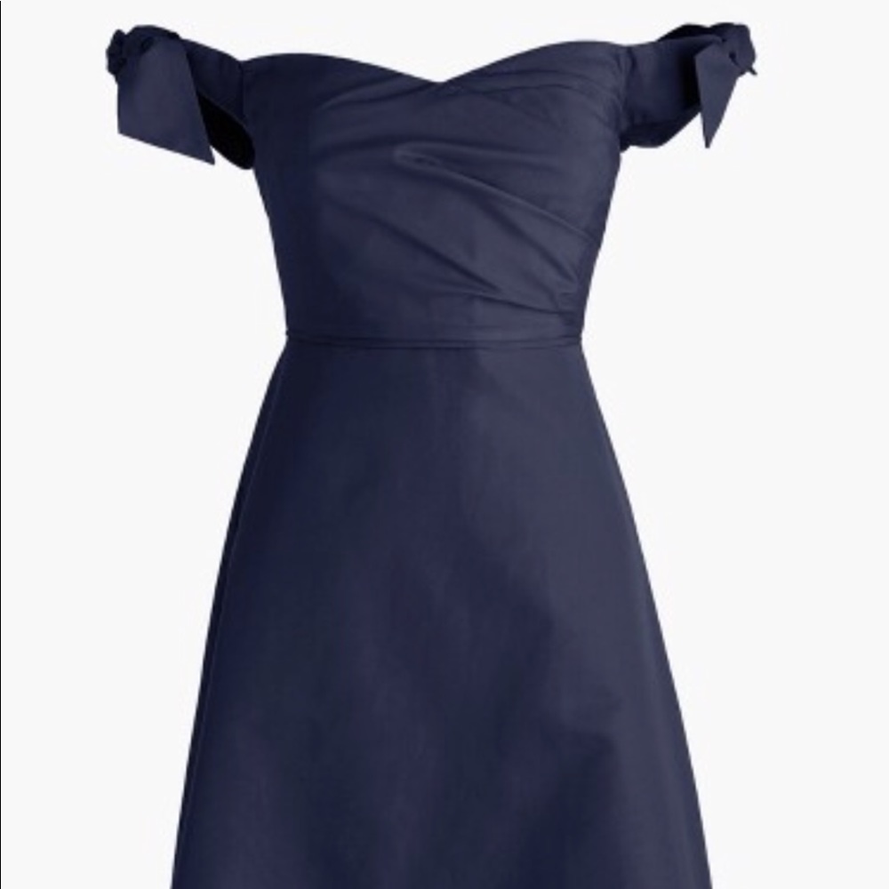 Jcrew off shoulder dress