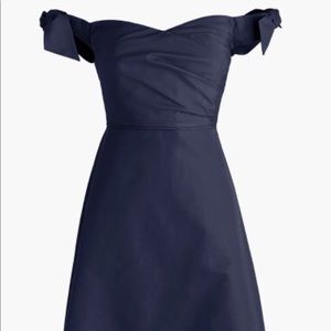 Jcrew off shoulder dress