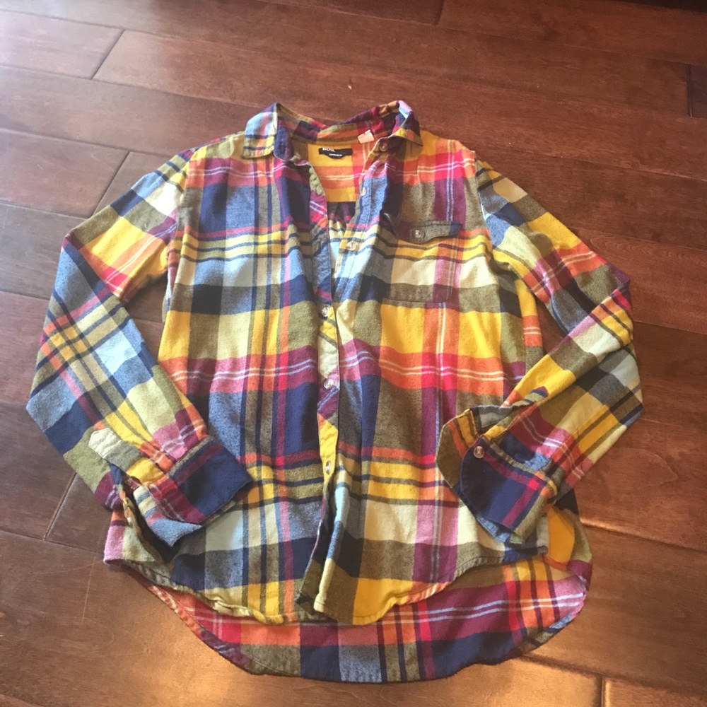 Bright flannel lightly worn!