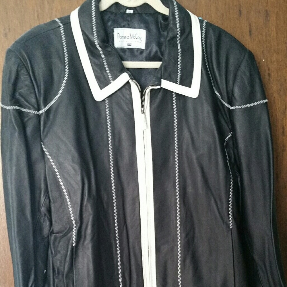 Leather jacket