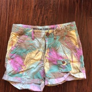 Cuts colorful shorts size girls size large 11/12