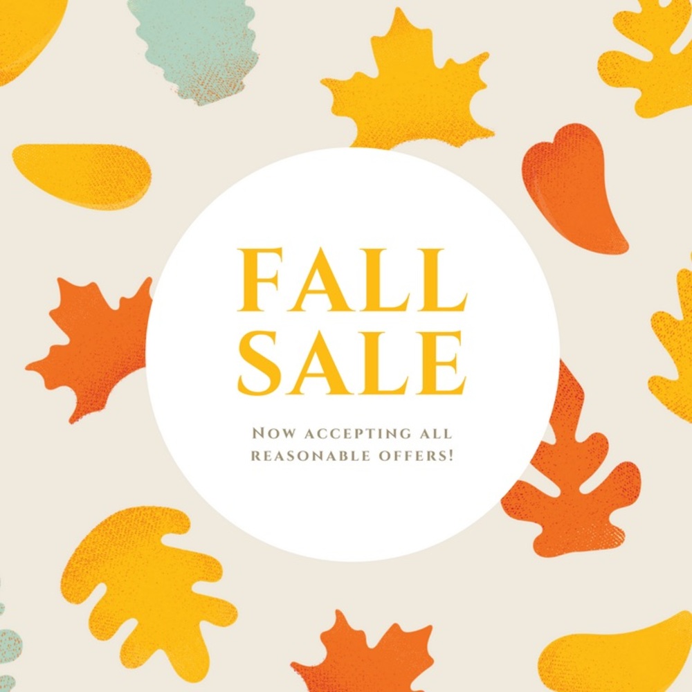 Closet sale!