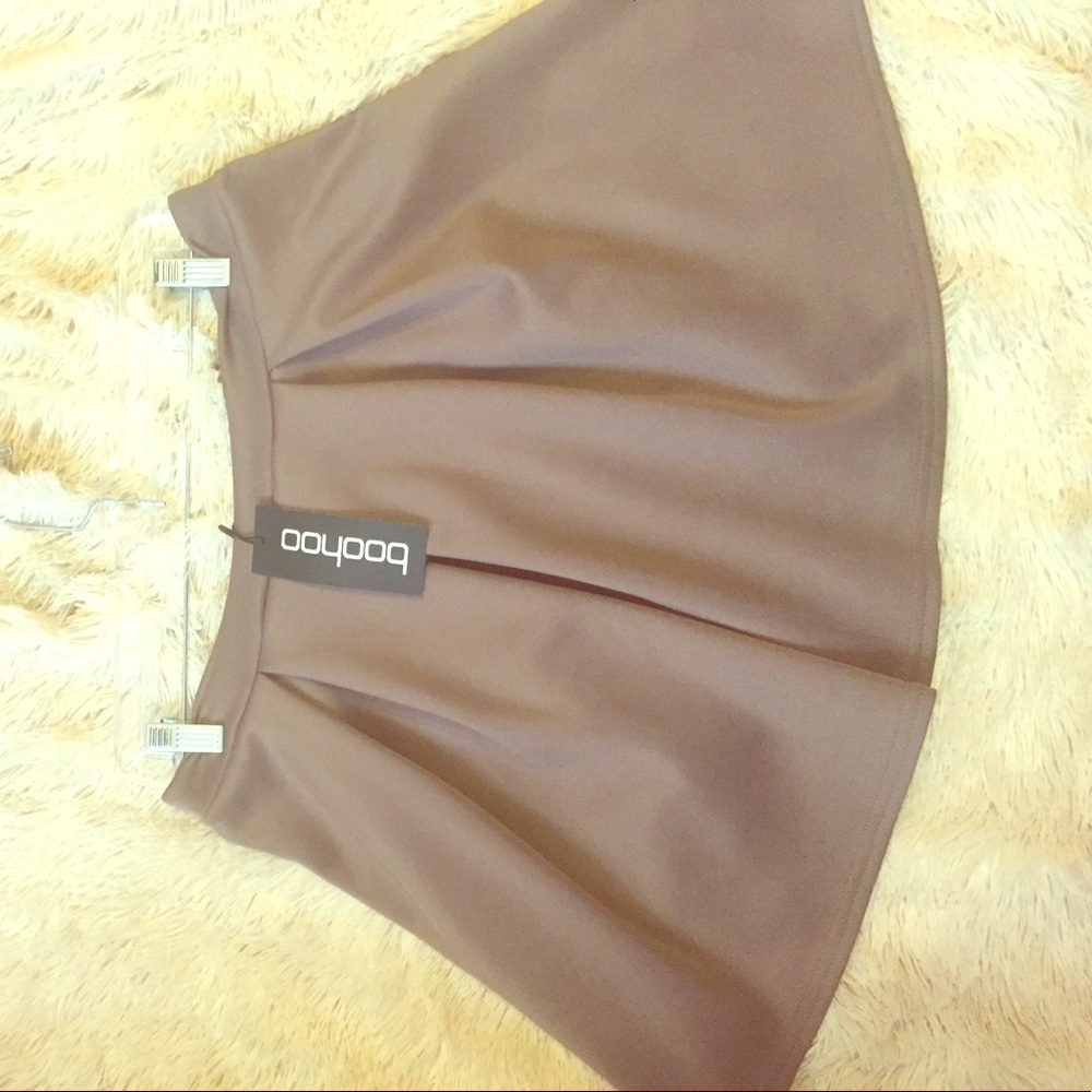 Taupe skirt