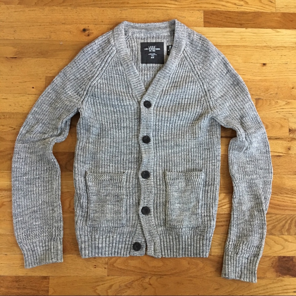 Gray Cardigan
