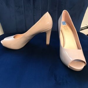 Franco Sarto nude heels.