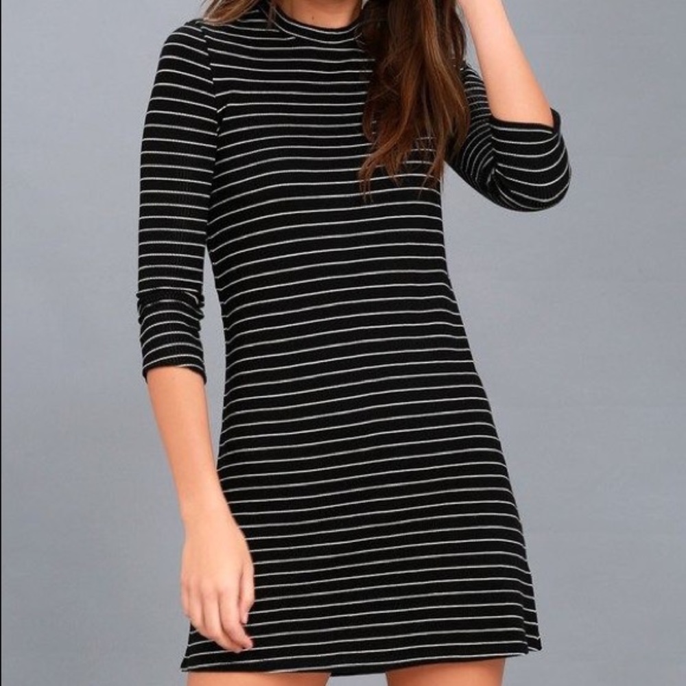 Black & White Striped Dress‼️‼️