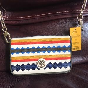Tory Burch robinson zig zag crossbody bag
