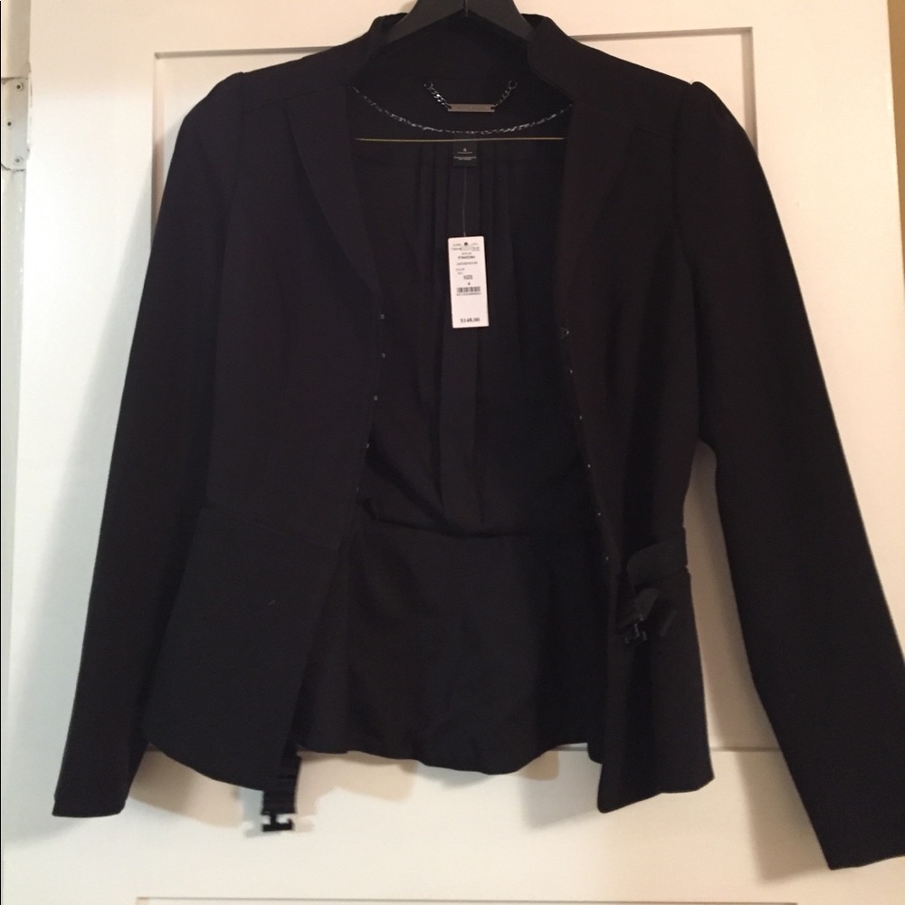 Blazer and pant.  White house black market outfit