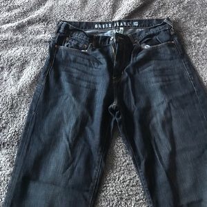 Guess jeans like new boot cut , cliff fit 38 30