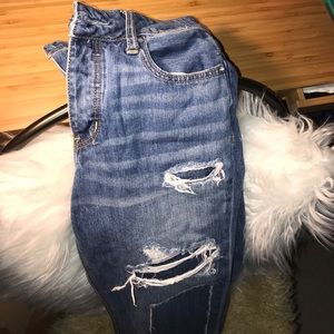 AMERICAN EAGLE TOMGIRL PATCHWORK JEANS
