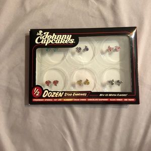 Johnny cupcakes stud earrings
