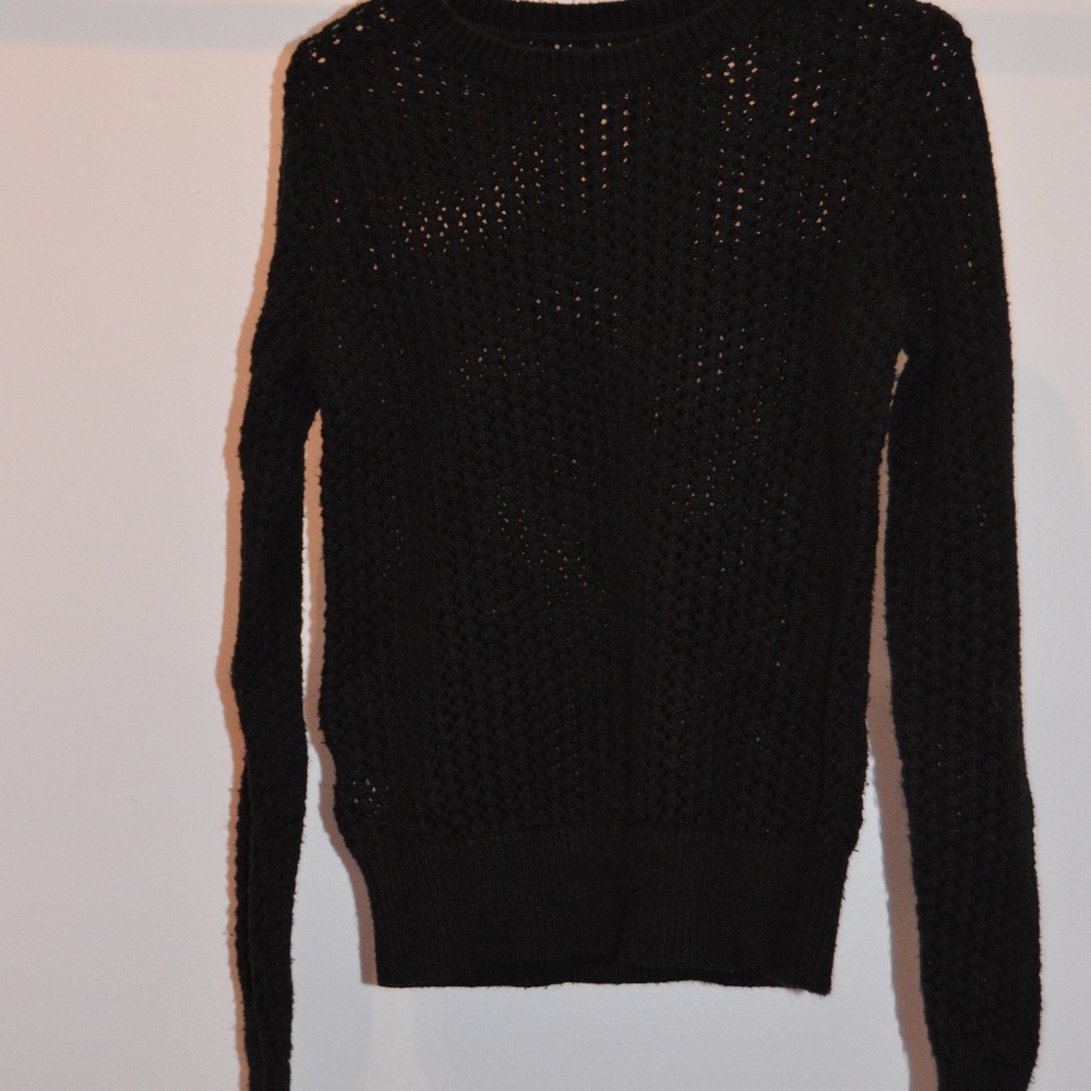 SOLD: Ann Taylor Loft Black Sweater