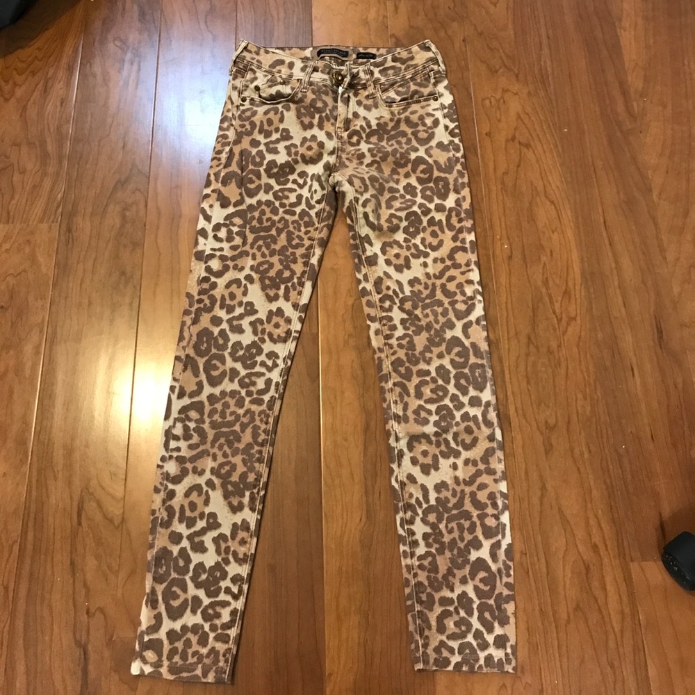 Leopard print Jean