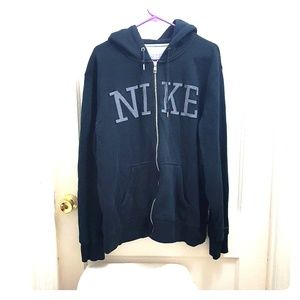 NIKE zip up hoodie.