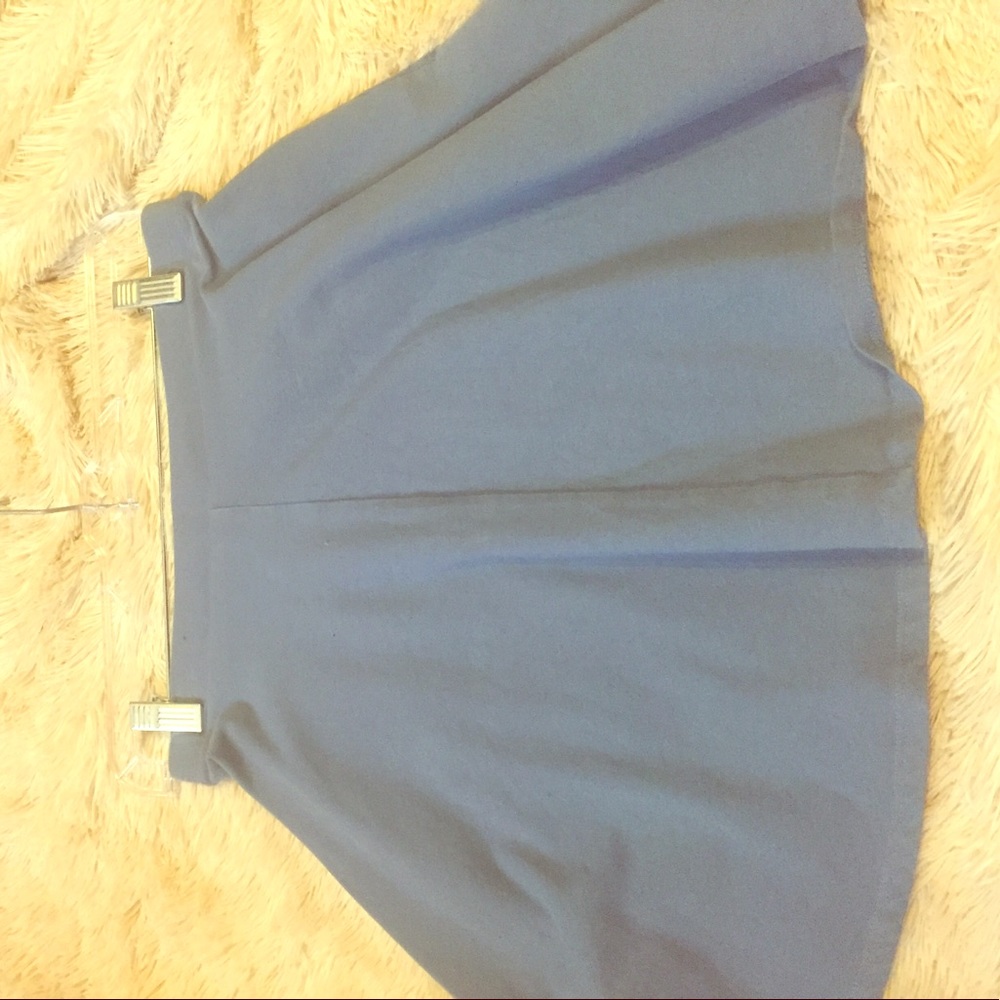 Light blue skirt