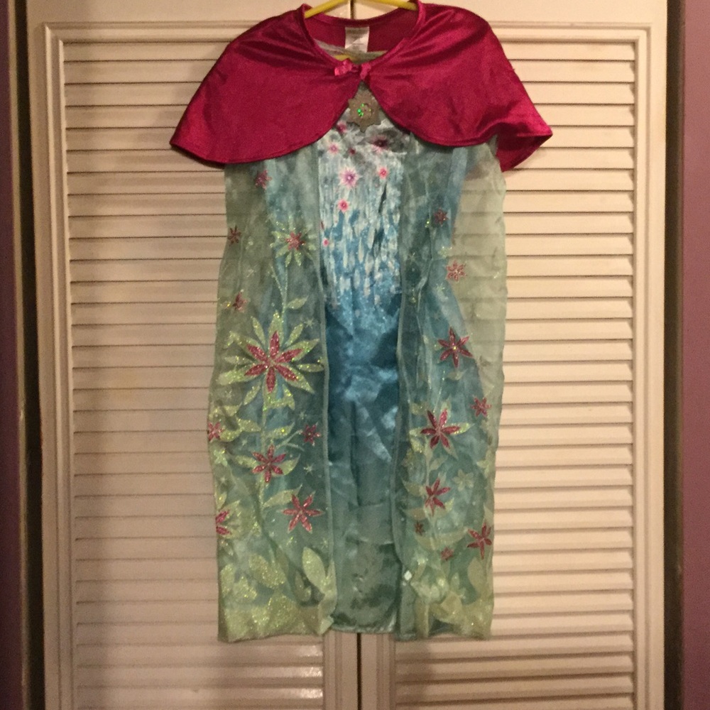👻Little Girl Frozen Dress Costume👌
