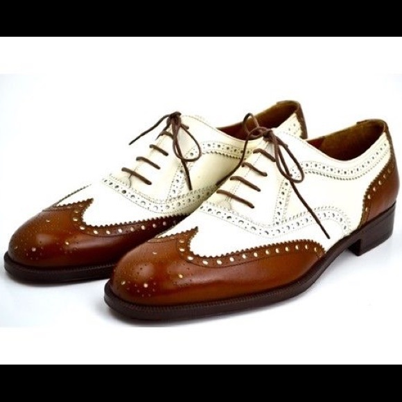 wingtip spectator shoes