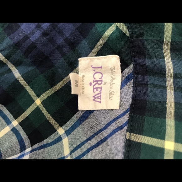SOLD J. Crew Perfect Shirt - medium - Picture 6 of 7