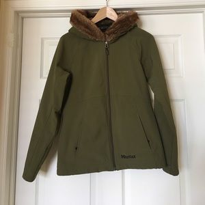 Marmot jacket - Medium - fur lined