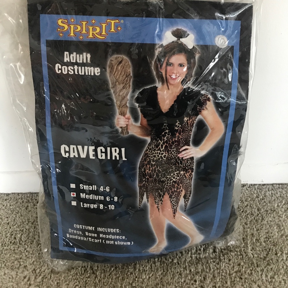 Cave girl Halloween costume