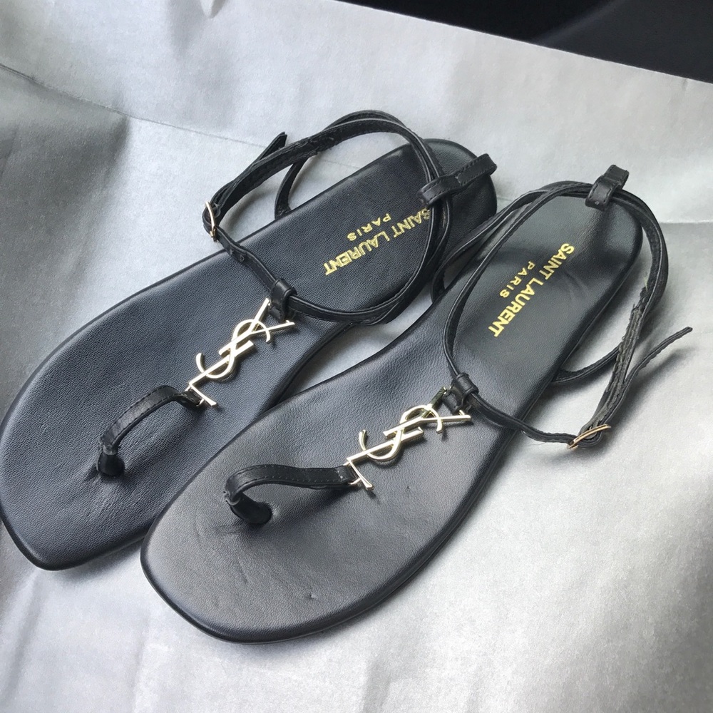 Saint Laurent Nu Pied t-strap sandal